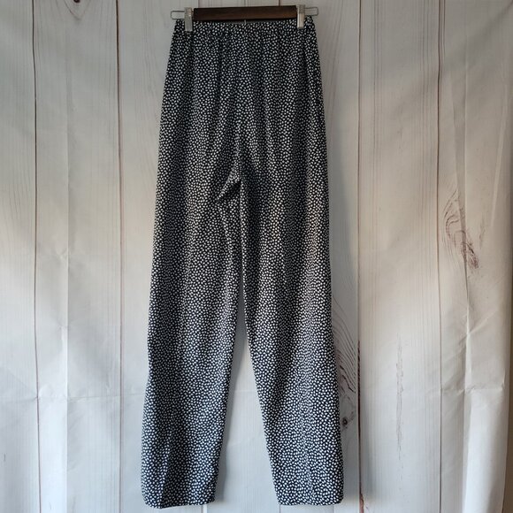 Vintage Brownstone Studio New York, 2pc Pajama Set, Sz 6, Black/White, Like New, - Picture 10 of 15